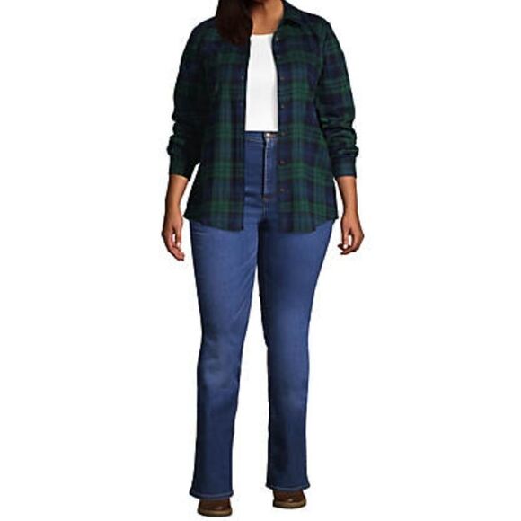 Lands' End Denim - LAND'S End Bootcut Denim Jeans